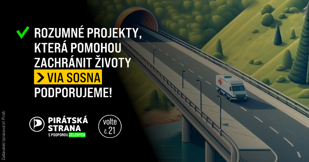 Via Sosna - cesta, která pomůže zachraňovat životy